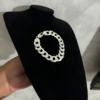 PULSEIRA 15mm 1X1 Grumet PRATA ITALIANA - Image 7